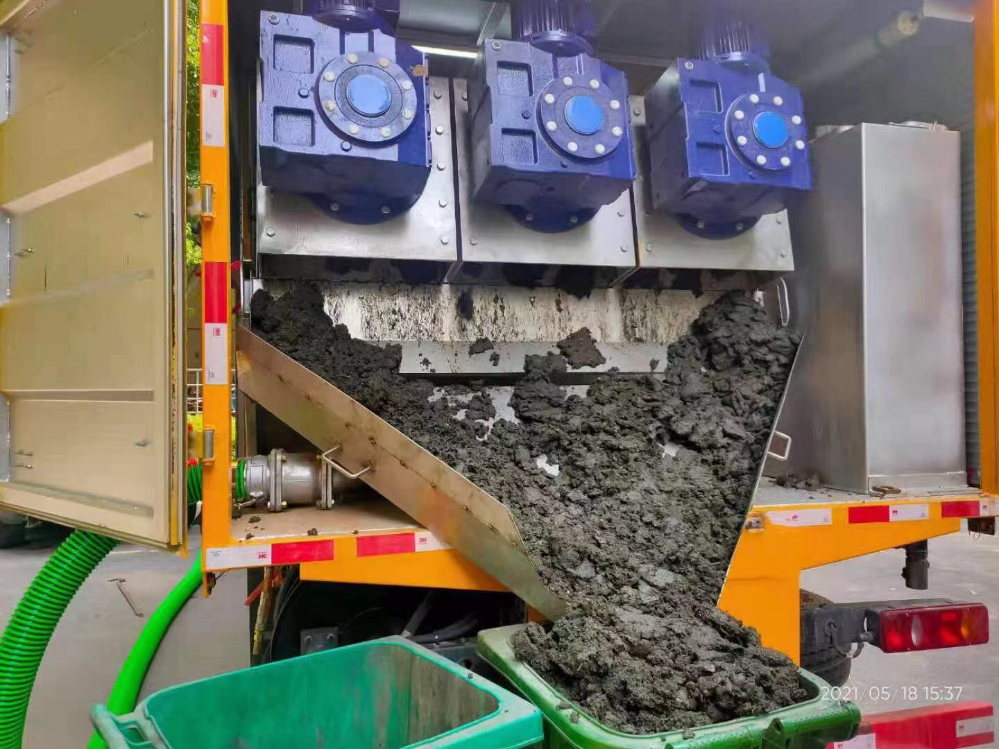 密山化粪池清掏城市维护站-泥浆净化干湿分离处理